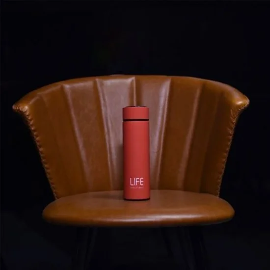 Life Insulated Stainless Steel Water Bottle 500ML - Red